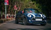 With the roof down, MINI Cooper S Convertible looks BEAUTIFUL