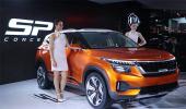 Kia showcases concept SUV made for India