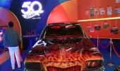 Hot Wheels stall at Auto Expo makes kids out of adults