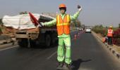 Road construction firms go hi-tech; plan to use robotic flagmen