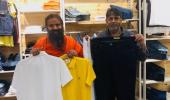 Baba Ramdev launches swadeshi jeans and T-shirts