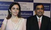 Mukesh Ambani, wife Nita top list of power couples