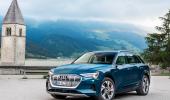 Audi's electric SUV -- no gear, no sound, no engine!