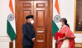 FM meets President Kovind ahead of Budget speech