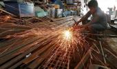 Industrial production slips to 18-month low