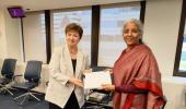 Sitharaman meets IMF chief, highlights growth measures