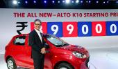 Maruti launches new generation of small car Alto K10