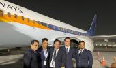 Jet Airways conducts test flight in Hyderabad