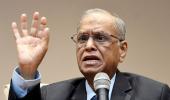 Narayana Murthy 'feels uncomfortable coming to Delhi'