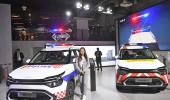 KIA Police Car At Auto Expo 2023