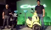 Bajaj rises to top in e-scooter with low-cost strategy
