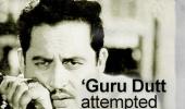 'Guru Dutt attempted suicide thrice'