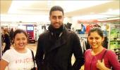 Spotted: Abhishek Bachchan in Harrods, London