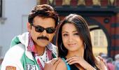 Venkatesh shoots for Om Namo Venkatesa