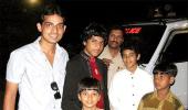 Spotted: Slumdog Millionaire cast in Pune