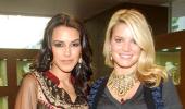 Jessica Simpson, Neha Dhupia go shopping