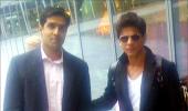 Spotted: Shah Rukh Khan in UK