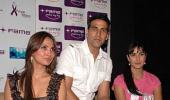 Akshay, Lara and Katrina go Blue