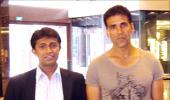 Spotted: Akshay Kumar in Singapore