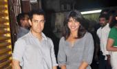 Priyanka Chopra checks out Aamir's offering