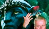 James Cameron's 'underwater' birthday!