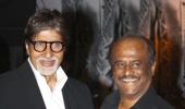 When superstar Rajnikanth met superstar Big B