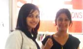 Spotted: Prachi Desai in Pune mall