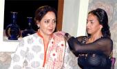 Watching Hema Malini direct