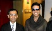 Spotted: Akshay Kumar in New Delhi