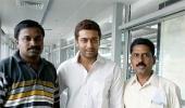 Spotted: Suriya at Bangalore airport