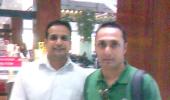 Spotted: Rahul Bose at New Delhi airport