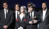 Grammy tribute: Michael Jackson's kids say thanks