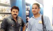 Spotted: Venkatesh at Dubai airport