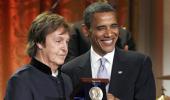 When Paul McCartney serenaded Michelle Obama!