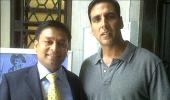 Spotted: Akshay Kumar in London