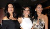 Sushmita, Lara go glam