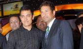 Pix: When Aamir met Sachin Tendulkar