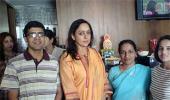 Spotted: Hema Malini in Pune