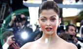 Spotted at Cannes: Aishwarya Rai in sizzling black