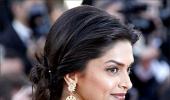 Sari-clad Deepika Padukone dazzles Cannes