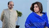 Amar Singh, Dimple Kapadia in a Malayalam film