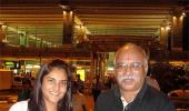 Spotted: Ramya at Bengaluru airport