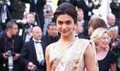 Deepika, Pamela Dazzle In White Saris