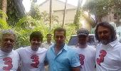 What made Salman take off his shirt?