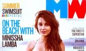 Pix: Minissha shows off her bikini on the beach