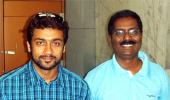 Spotted: Suriya at Chennai airport