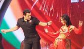 Pix: Watch Salman, Katrina on TV