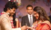 PIX: Chiranjeevi's son Ram Charan's grand engagement