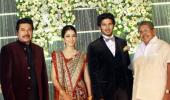 PIX: Mammootty holds grand wedding reception for son