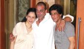 Pix: Sanjay Dutt throws a party for SRK